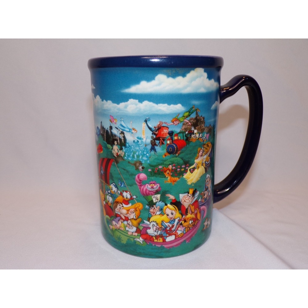 Disney‎ World Magic Kingdom Mug 3D Characters Coffee Cup